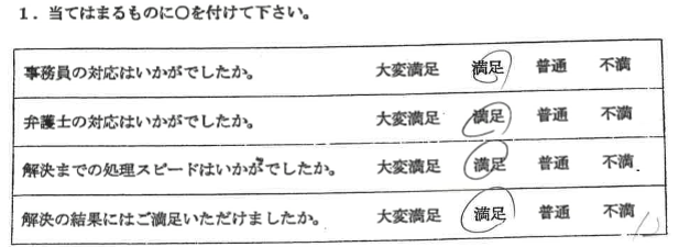 依頼者の声・三重県伊賀市・年代不明男性・交通事故